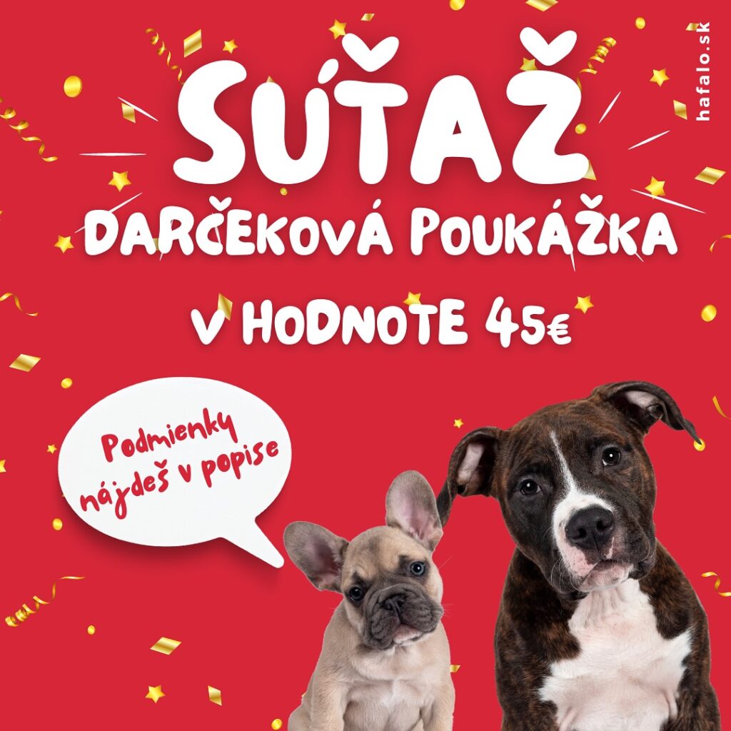 Súťaž o darčekovú poukážku 45 € na hafalo.sk