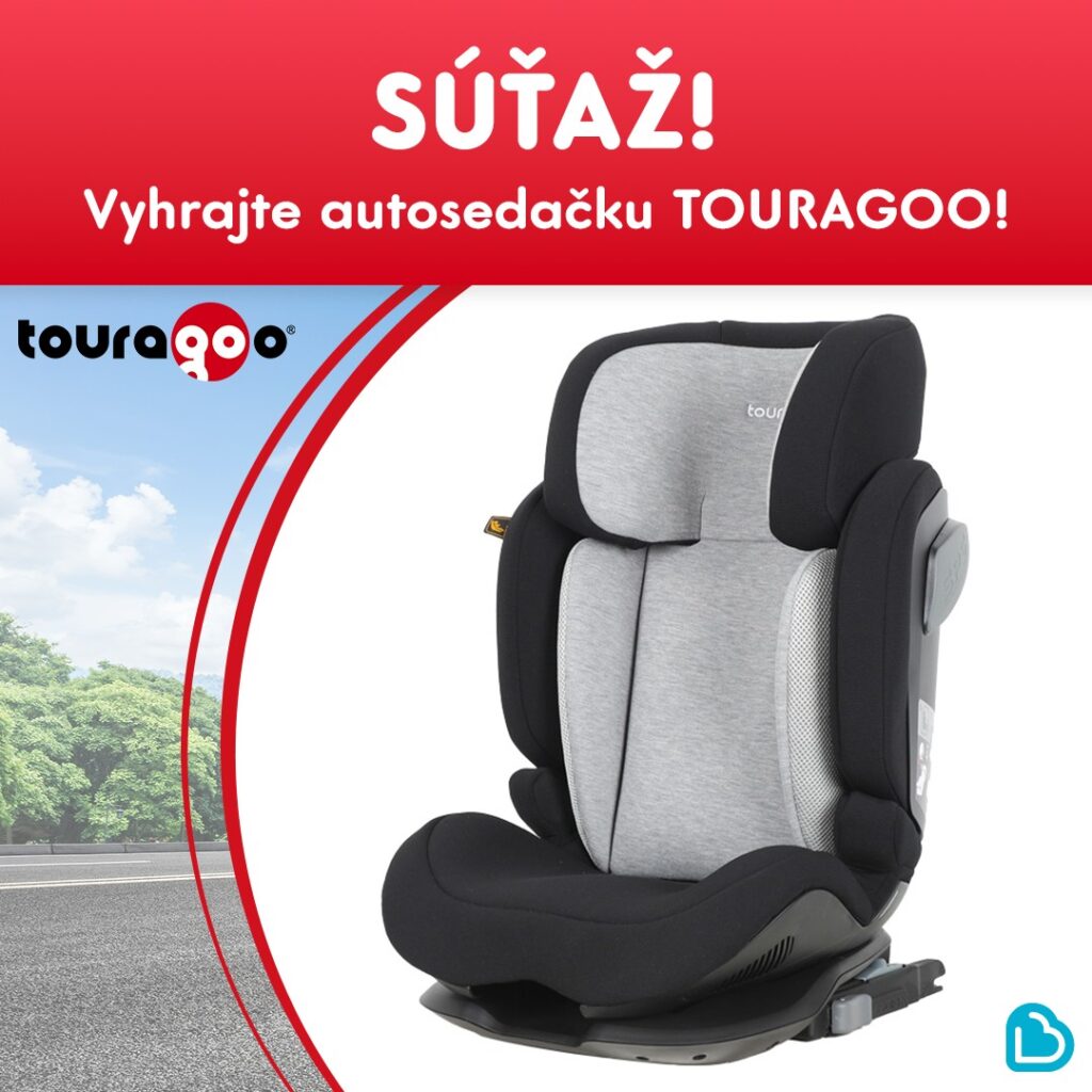 Súťaž o detskú autosedačku Touragoo Orion Pro