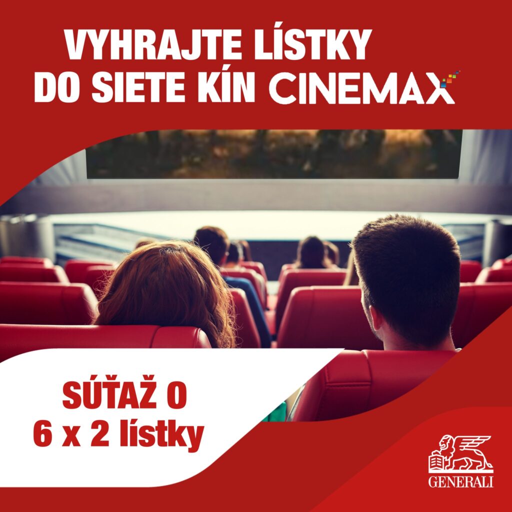 Súťaž o vouchre do siete kín Cinemax