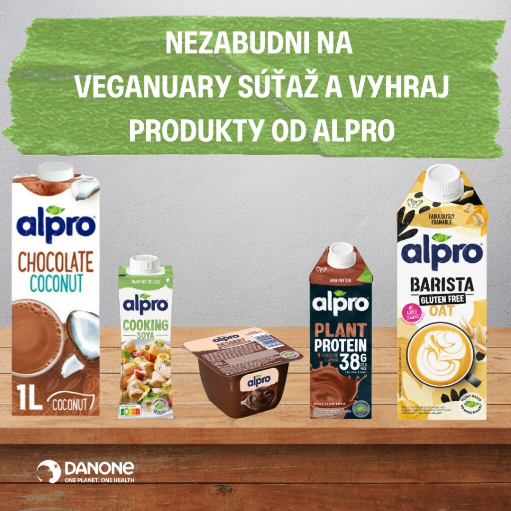 Vyhraj zásobu Alpro produktov na celý mesiac