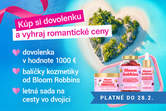 Súťaž o dovolenkový poukaz Invia, kozmetiku od BLOOM ROBBINS a letnú tašku plnú romantiky