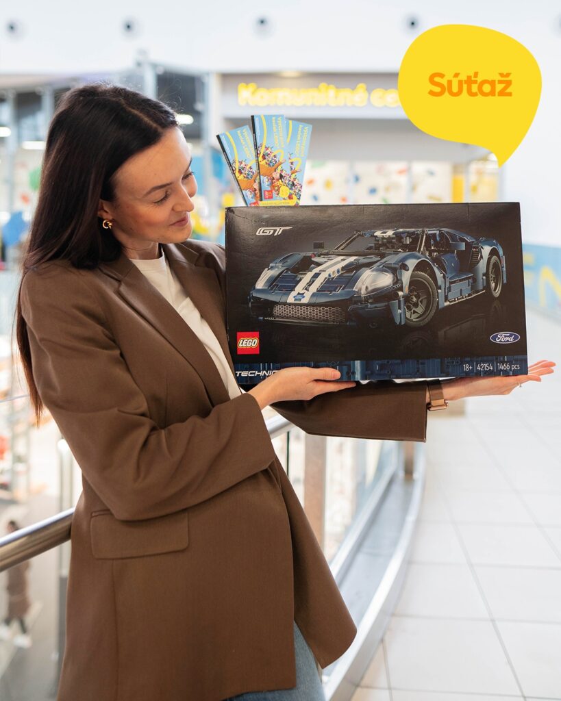 Súťaž o auto zo série LEGO® Technic a 3 lístky na LEGO® výstavu